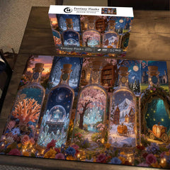 Fantasy Flasks Jigsaw Puzzle 1000 Pieces