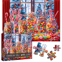 Candy Jar Jigsaw Puzzles 1000 Pieces