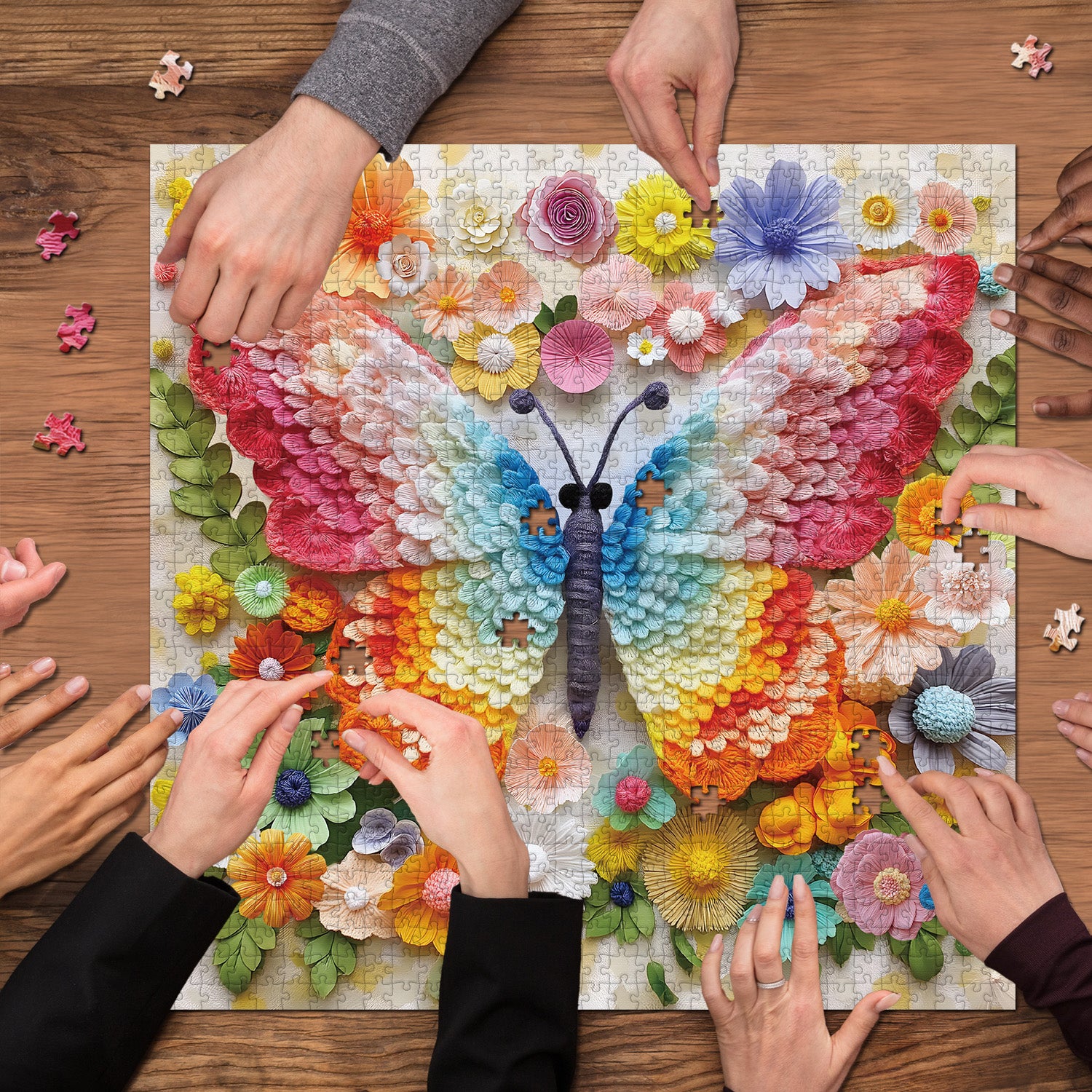 Butterfly Language Puzzle 1000 pièces