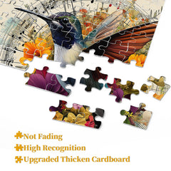 Blumenbesucher-Puzzle 1000 Teile