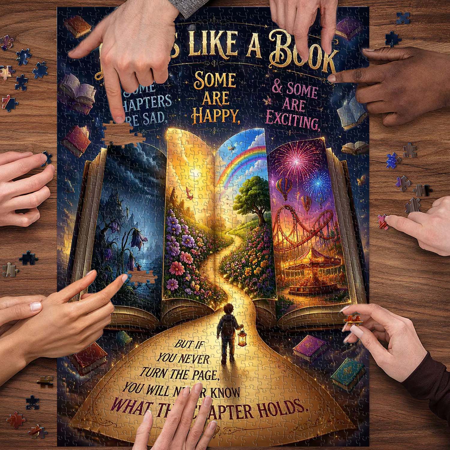 Chapters of Life Jigsaw Puzzle 1000 Pieces