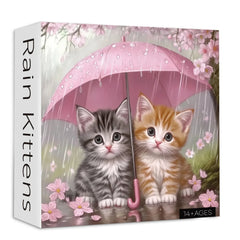 Pioggia gattini puzzle 1000 pezzi