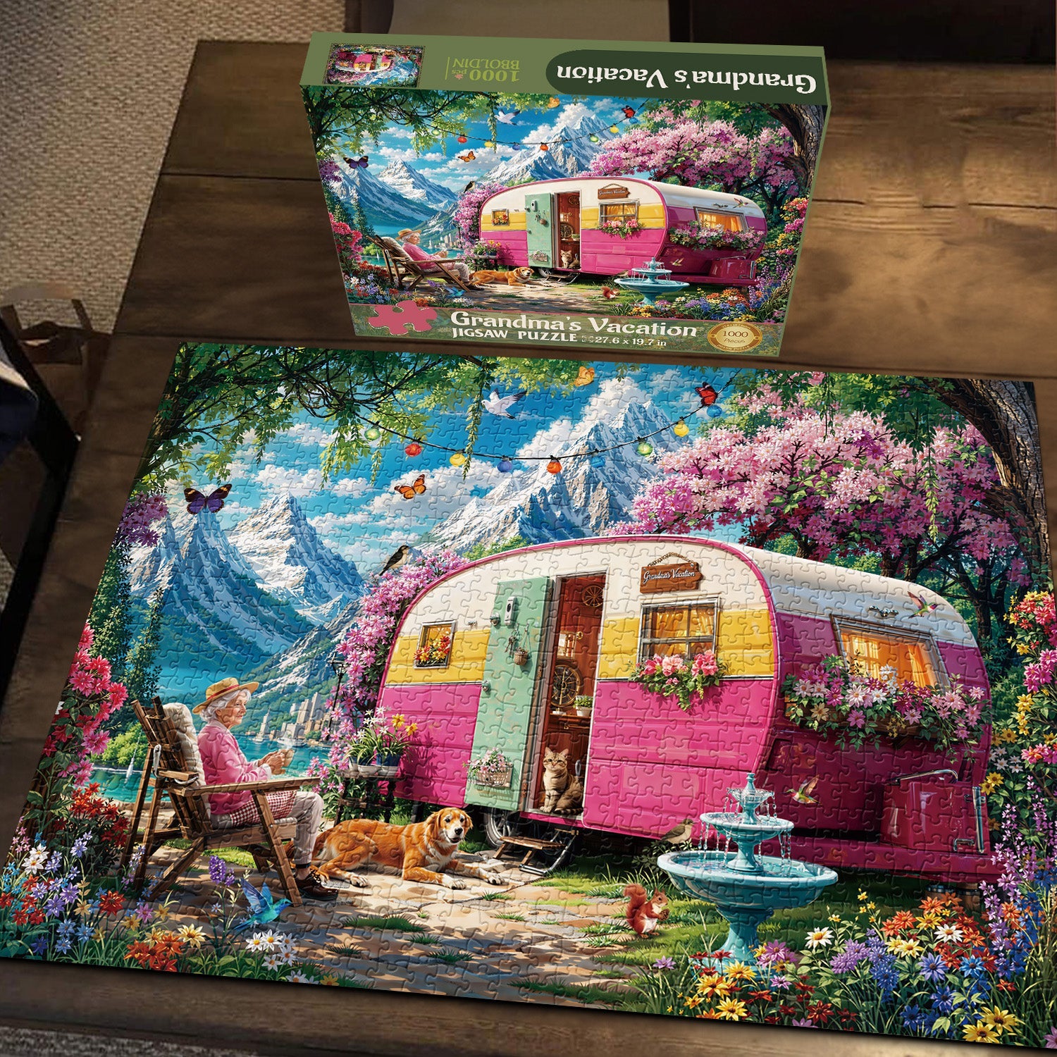 Omas Urlaub Puzzle 1000 Teile