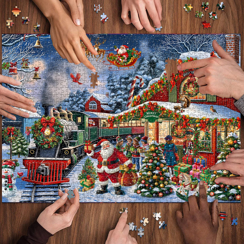 Christmas Station Jigsaw Puzzle 1000 Pieces