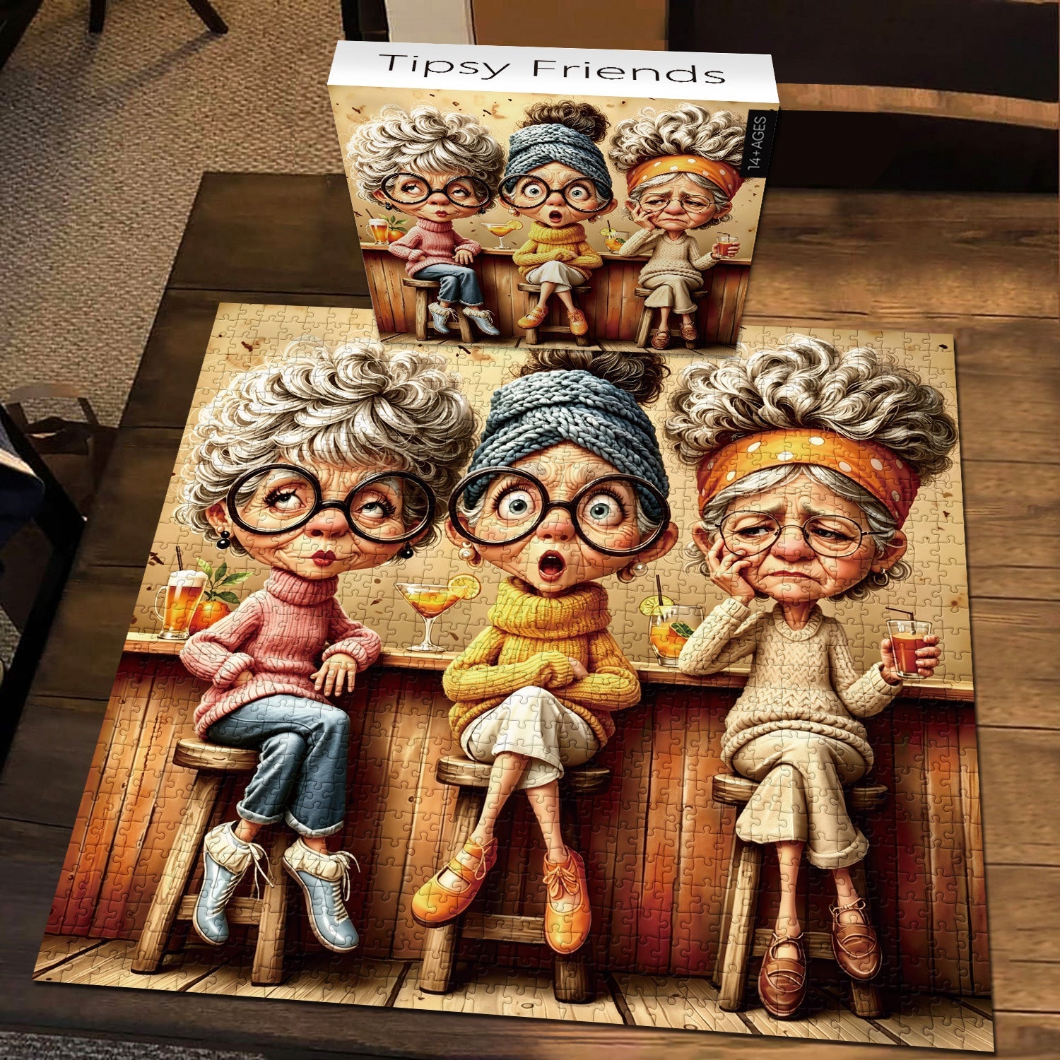 Puzzle Amici Brilli 1000 Pezzi