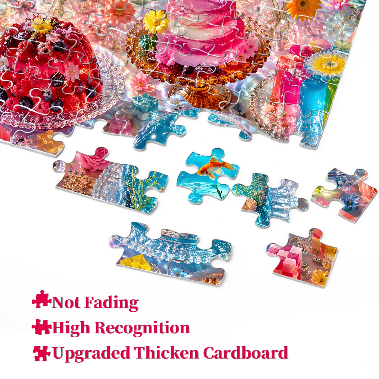 Fantasy Dessert Art Feast Jigsaw Puzzle 1000 Pieces