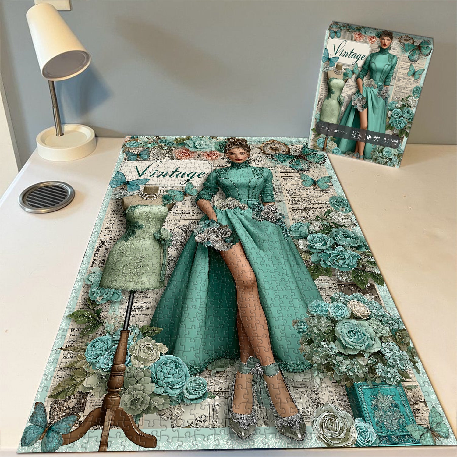 Puzzle Élégance Vintage 1000 pièces
