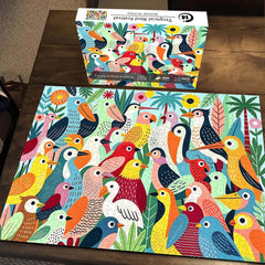Tropical Bird Festival Jigsaw Puzzle 1000 Pieces