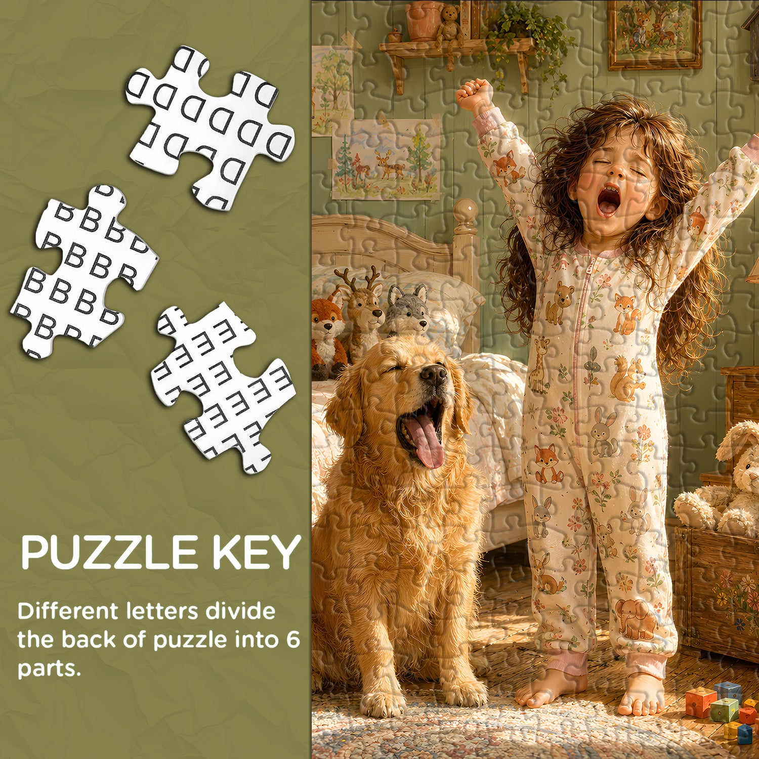 Morning Yawns Jigsaw Puzzle 1000 Pieces