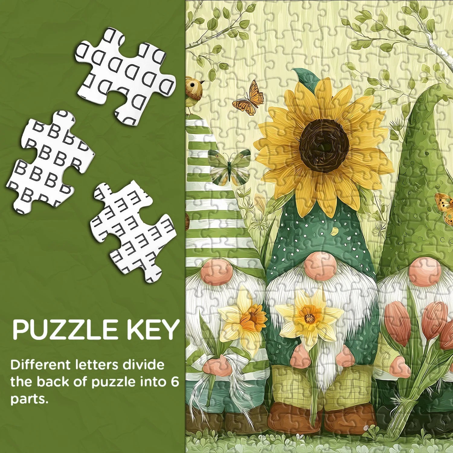 Spring Gnomes Puzzle 1000 Pizzle