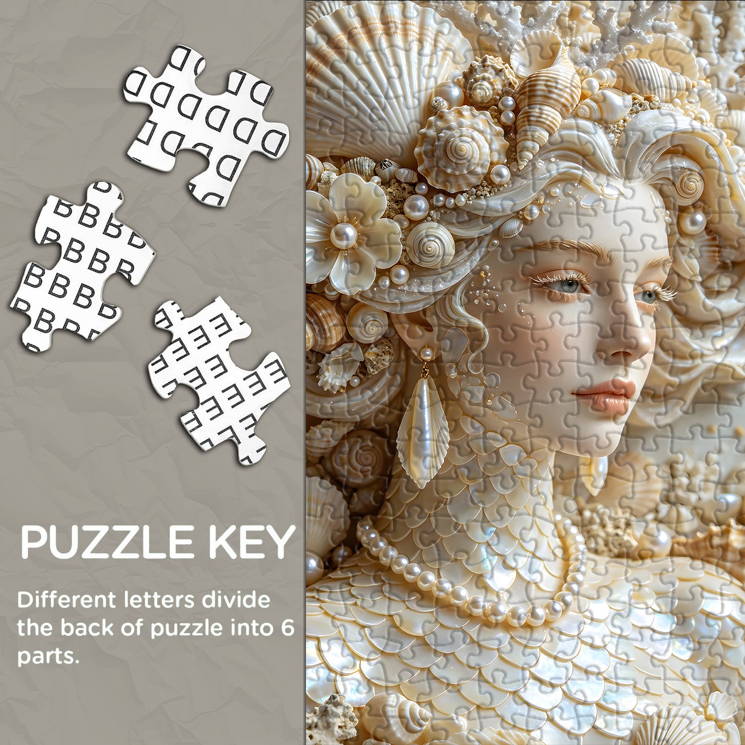 Pearl Tide Muse Jigsaw Puzzle 1000 Pieces