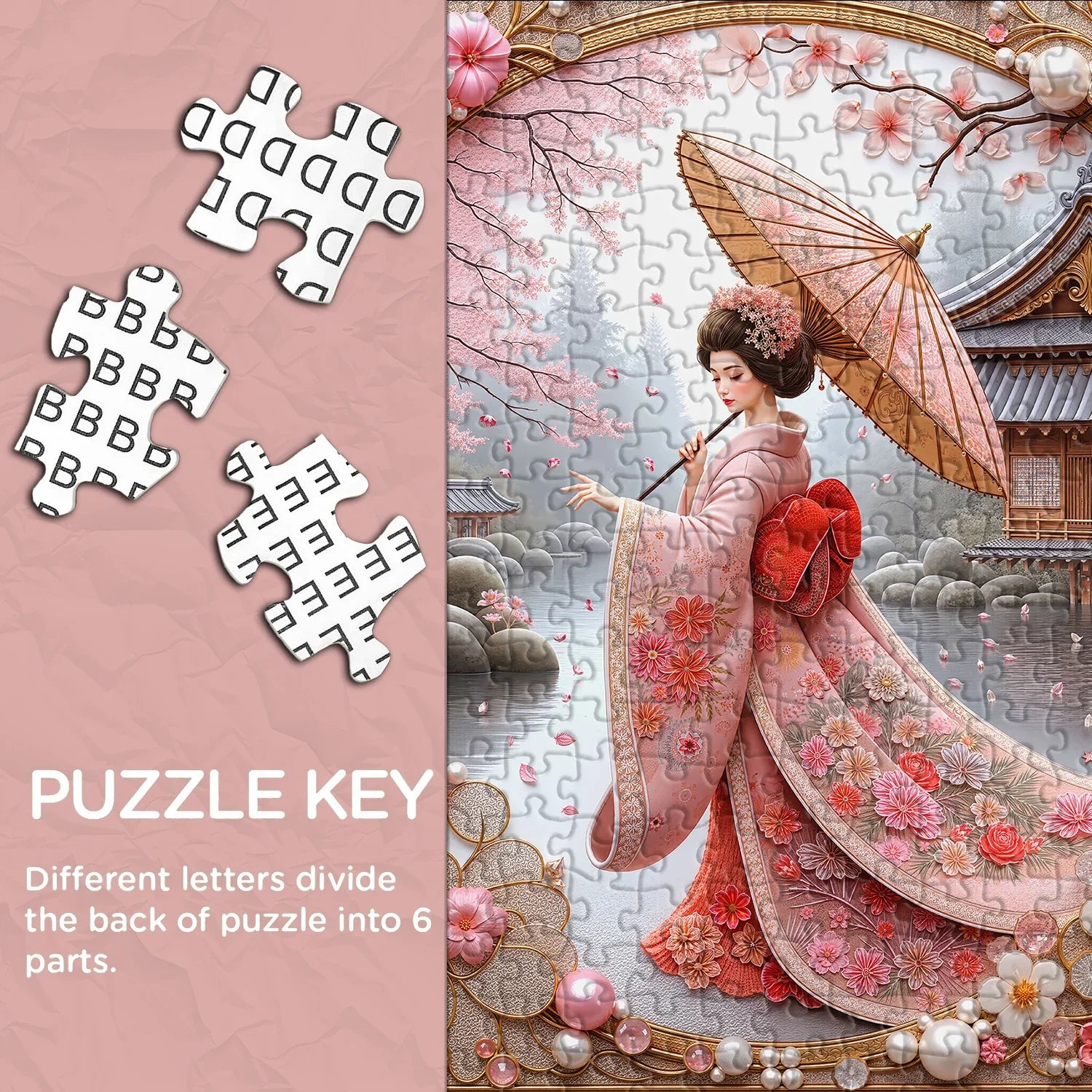 Blossom passeggia puzzle puzzle 1000 pezzi