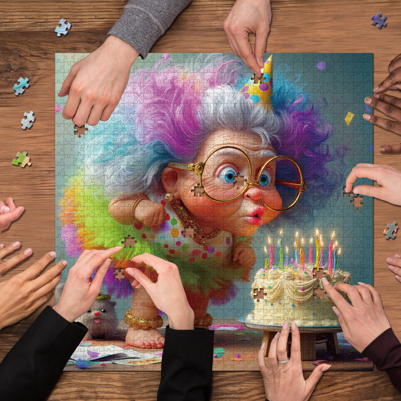 Rides joyeuses puzzle de puzzle 1000 pièces