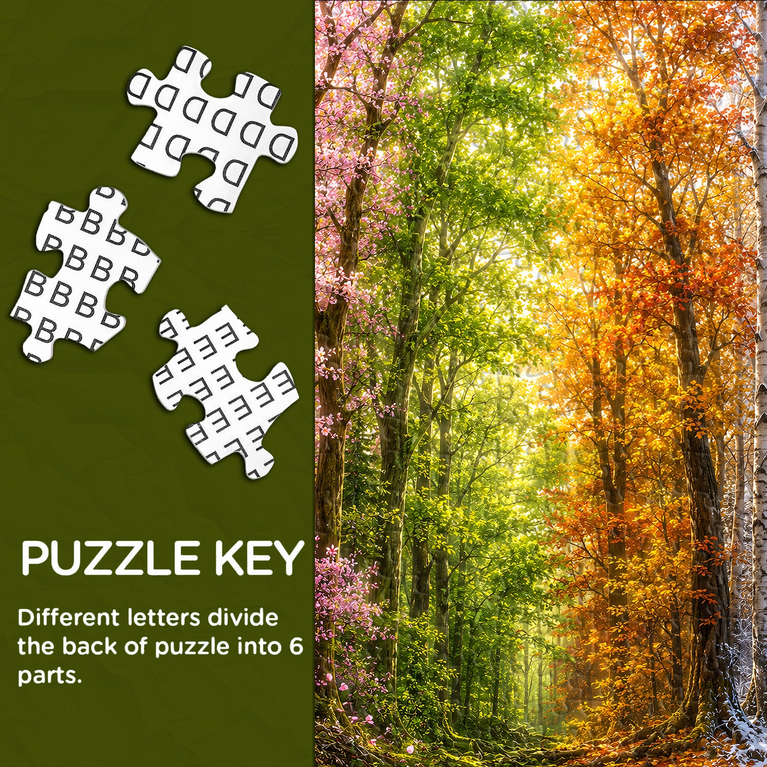 Seasons’ Grove Jigsaw Puzzle 1000 Pieces