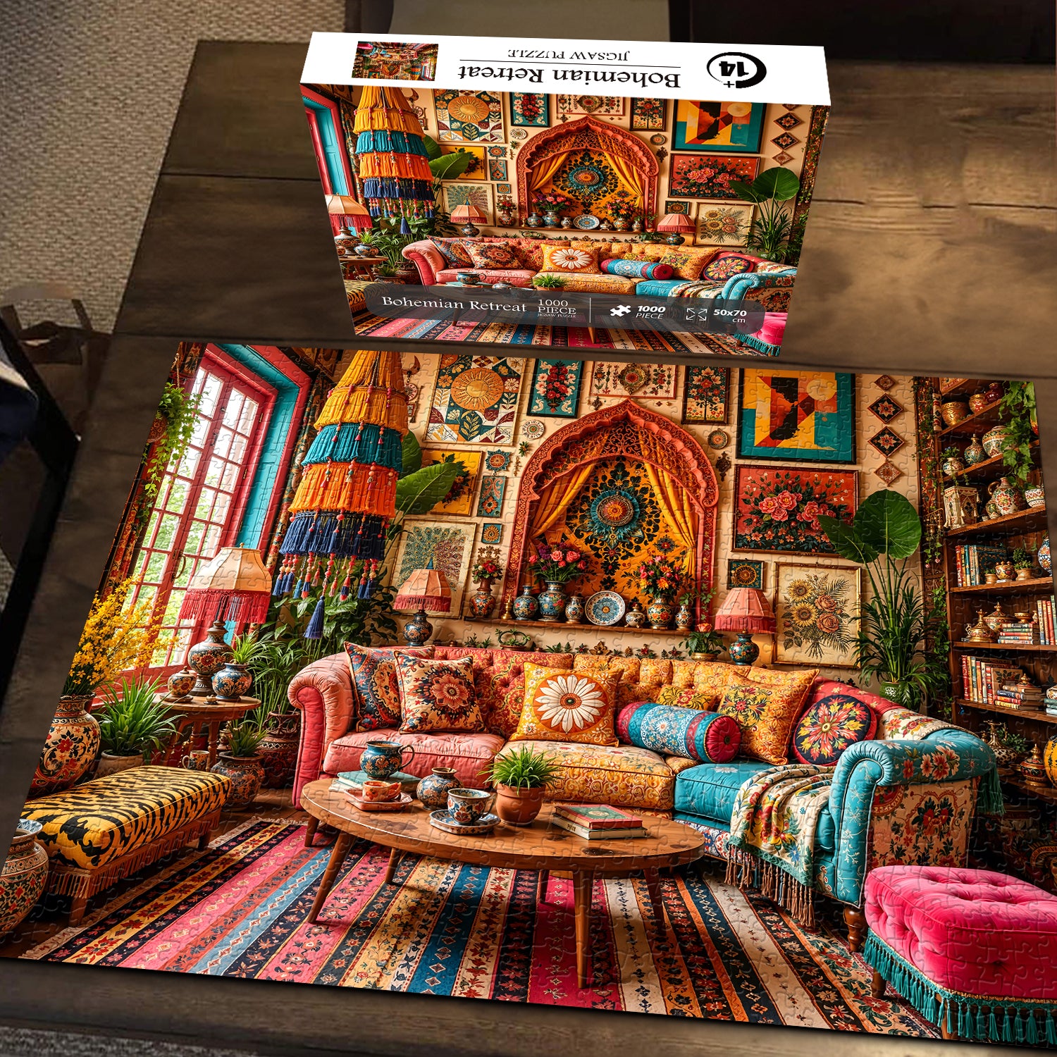 Bohemian Retreat Jigsaw Puzzle 1000 Pieces