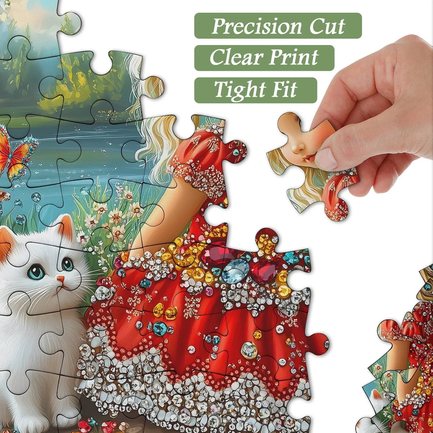Gemstone Girl Puzzle 1000 pièces