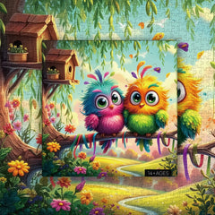 Branch Birds Jigsaw Puzzle 1000 Pieces