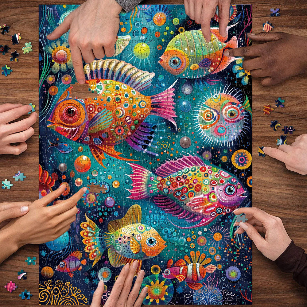 Abyss Shoal Jigsaw Puzzle 1000 Pieces