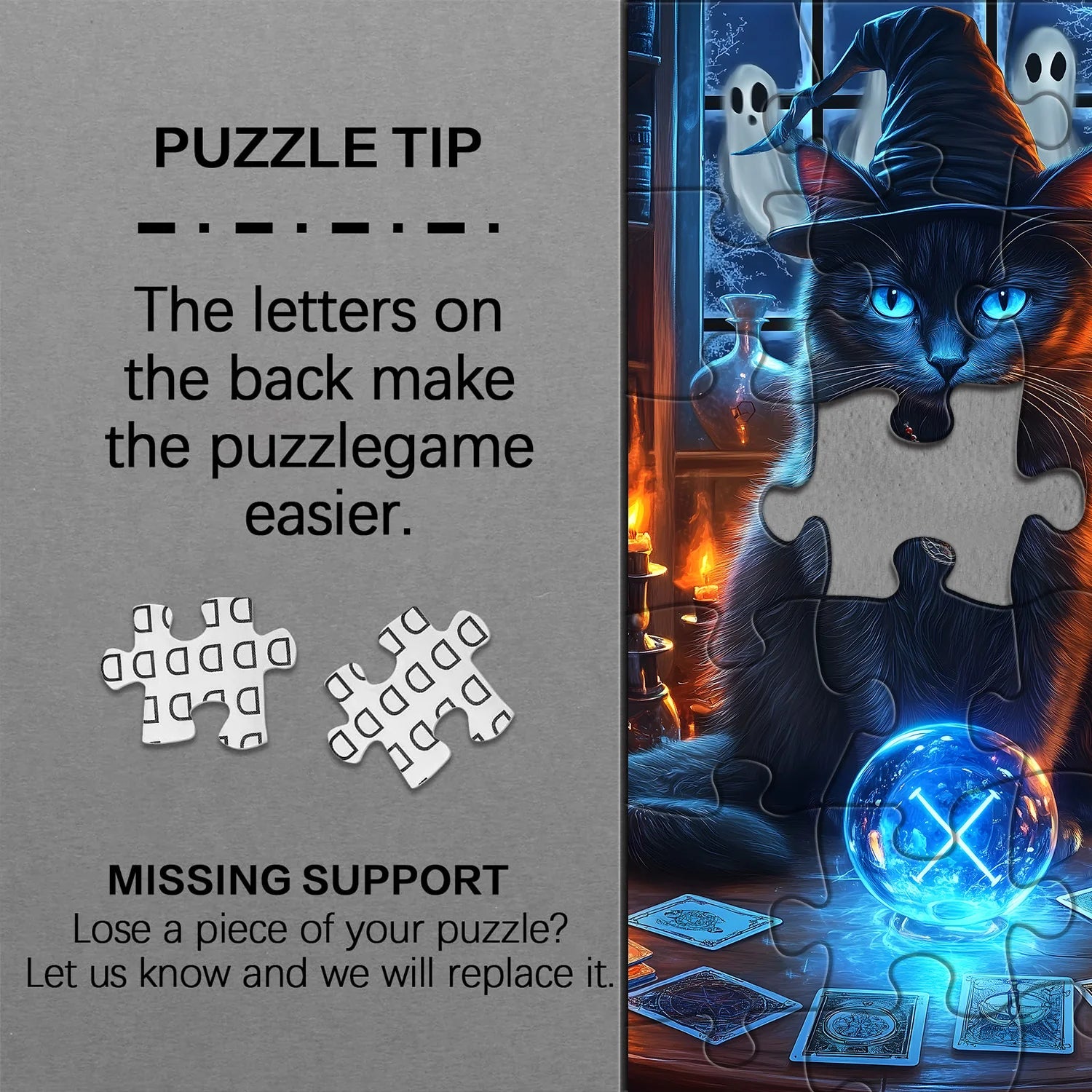 Arcane Cat Jigsaw Puzzle 1000 piezas