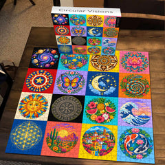 Circular Visions Jigsaw Puzzle 1000 Pieces