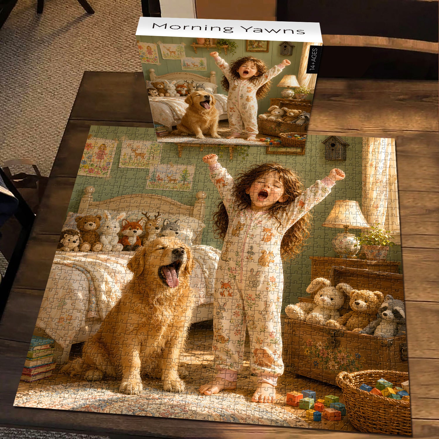 Morning Yawns Jigsaw Puzzle 1000 Pieces
