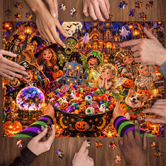 Trick or Treat Crew Jigsaw Puzzle 1000 Pieces