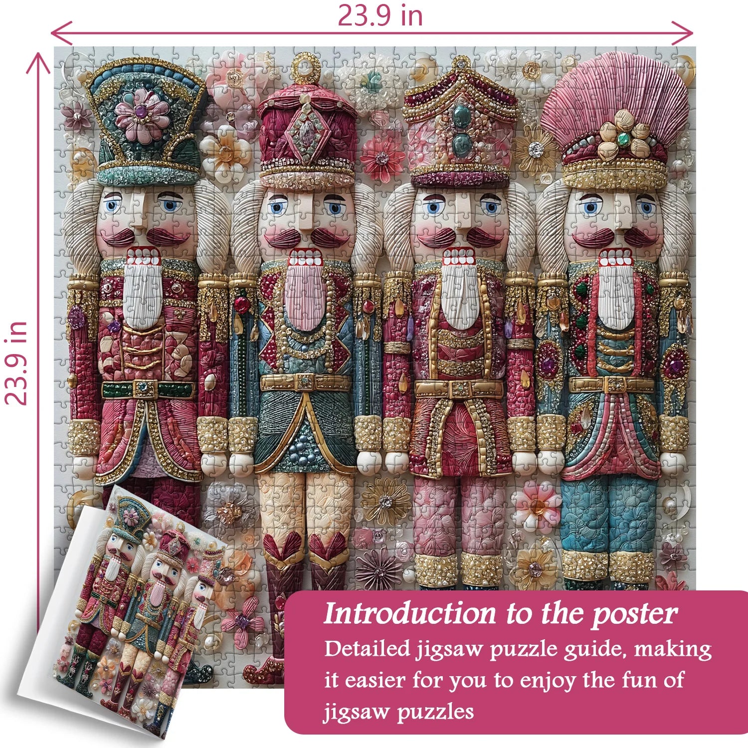 Puzzle puzzle di cristallo 1000 pezzi