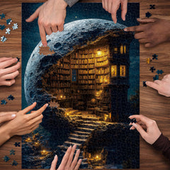 Puzzle della Biblioteca della Luna, 1000 pezzi