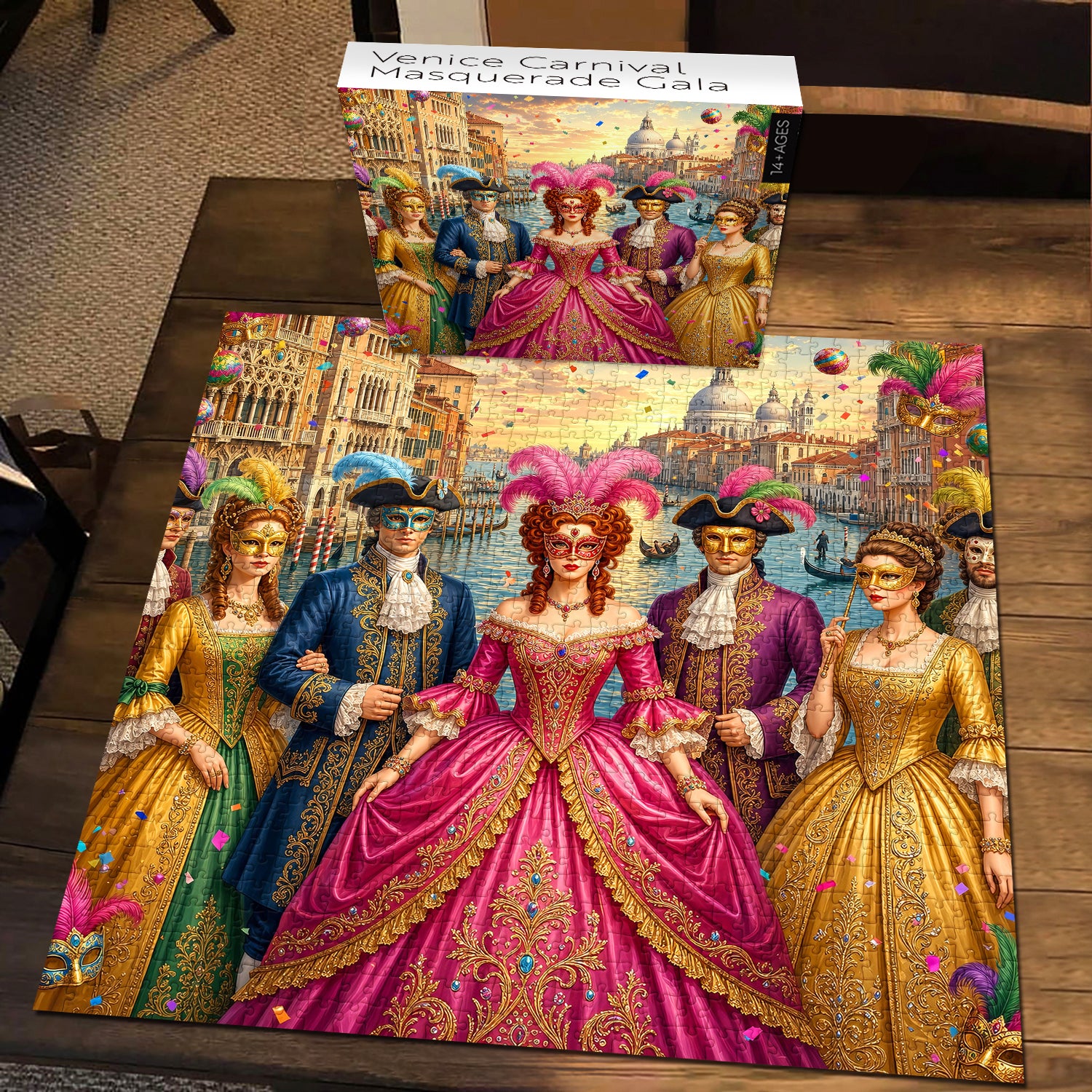 Venice Carnival Masquerade Gala Jigsaw Puzzle 1000 Pieces