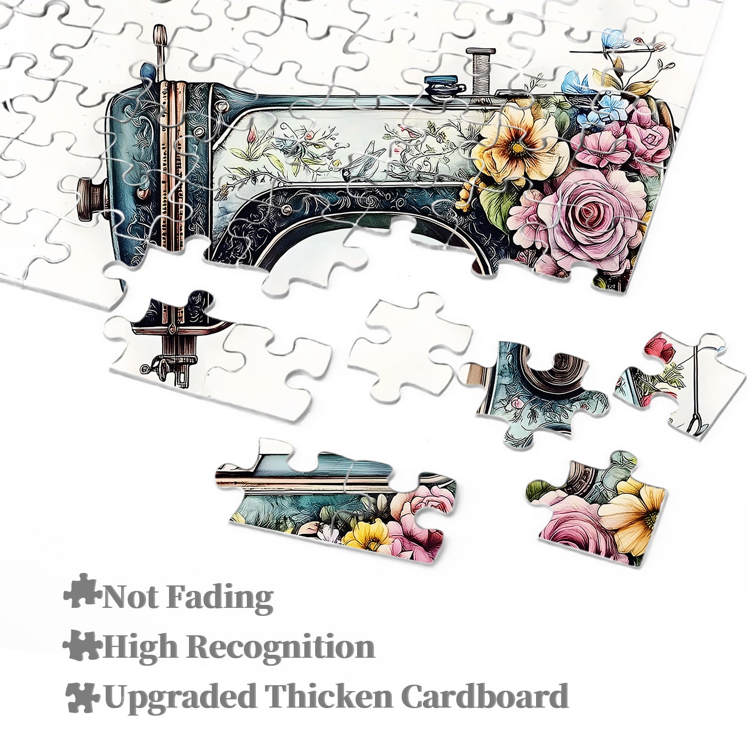 Sewing Machine Garden Jigsaw Puzzle 1000 Pieces