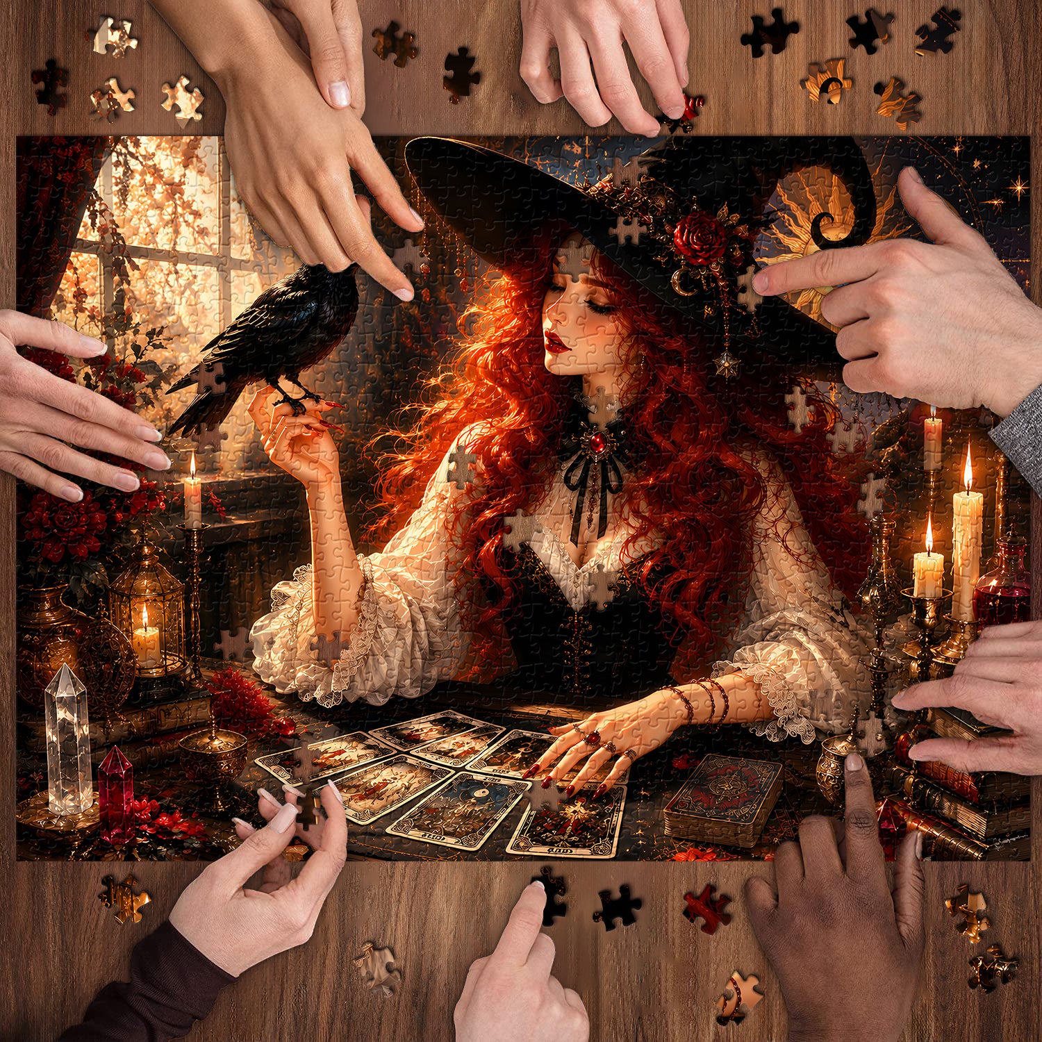 The Tarot Witch Jigsaw Puzzle 1000 Pieces
