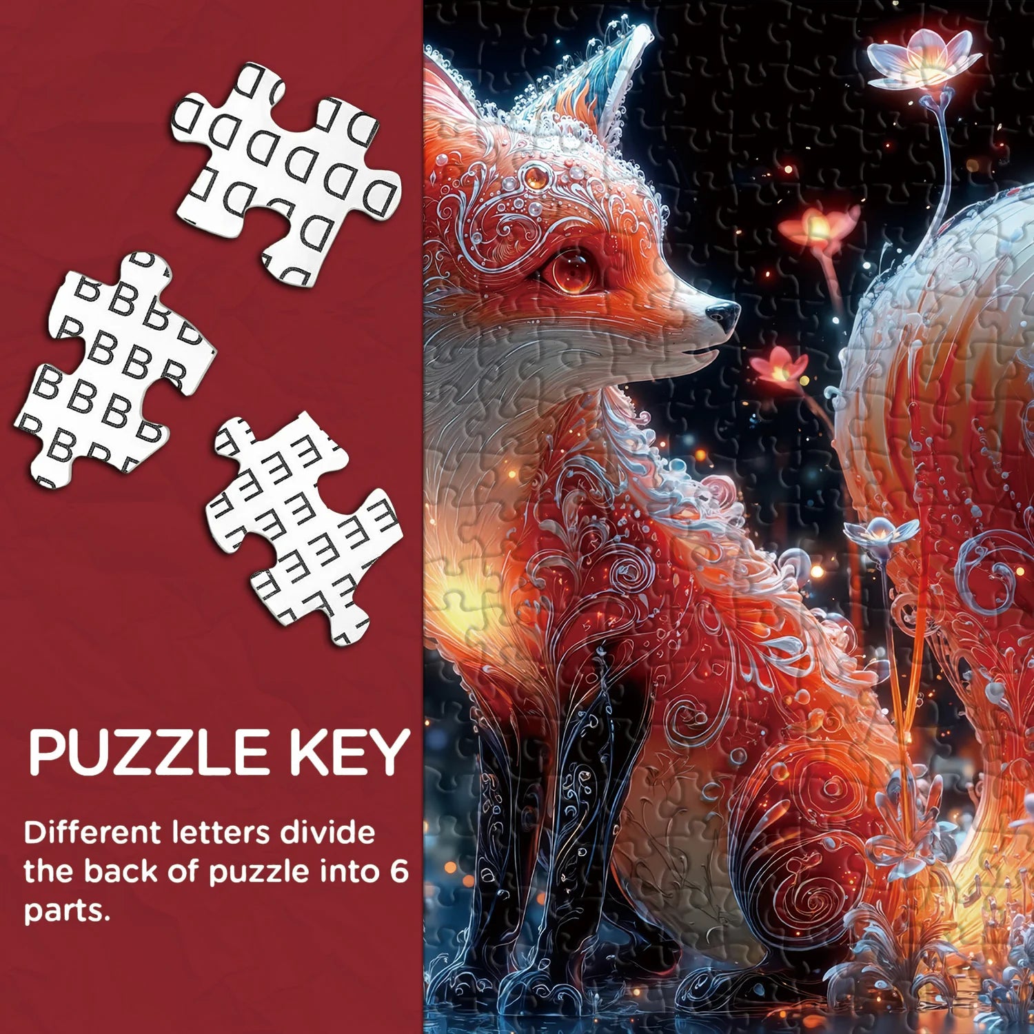Crystal Fox Puzzle 1000 Pizzle 1000