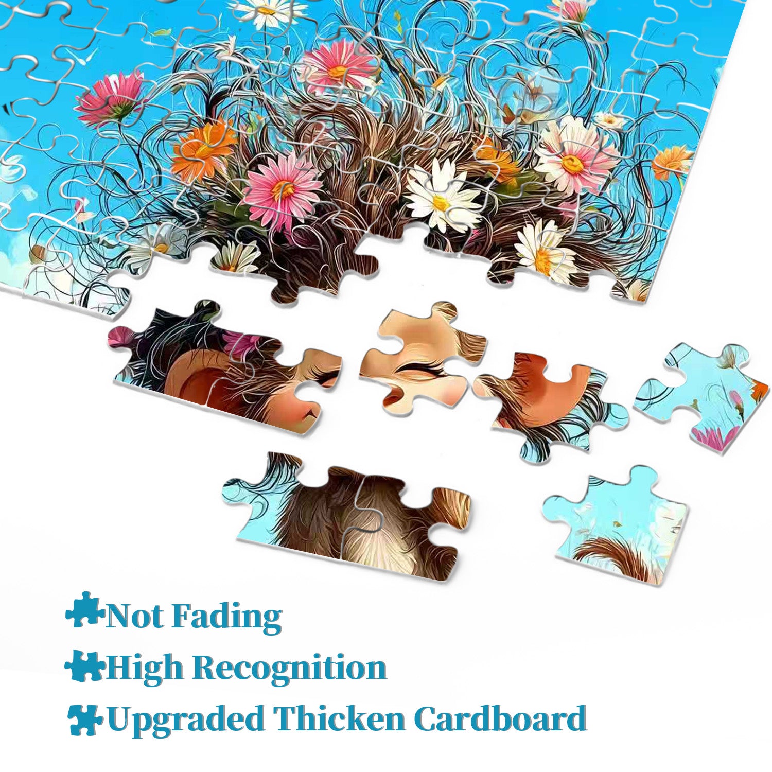 Puzzle Whimsy Blossom Monkey 1000 pezzi