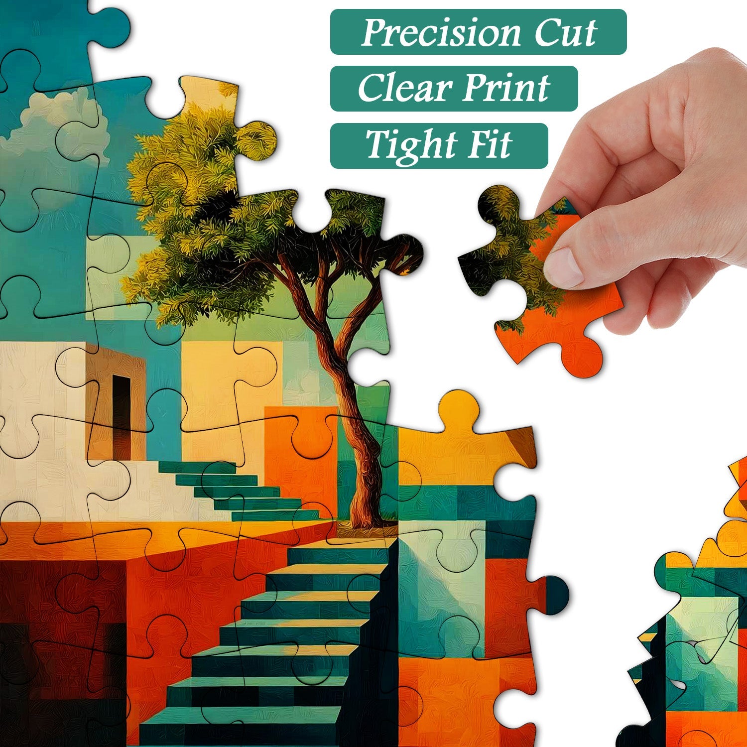 Arbre de géométrie puzzle 1000 pièces