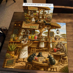 Meerkat Café Jigsaw Puzzle 1000 Pieces