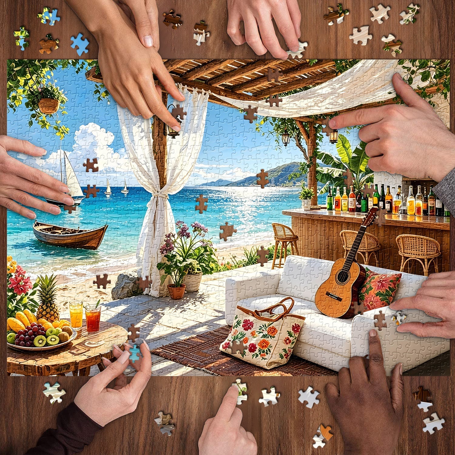 Breeze & Ocean Tunes Jigsaw Puzzle 1000 Pieces