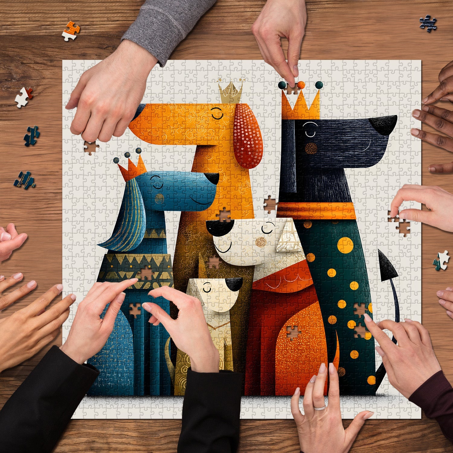 Puzzle Royal Pups 1000 pièces