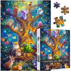 Animal Haven Jigsaw Puzzle 1000 Pieces