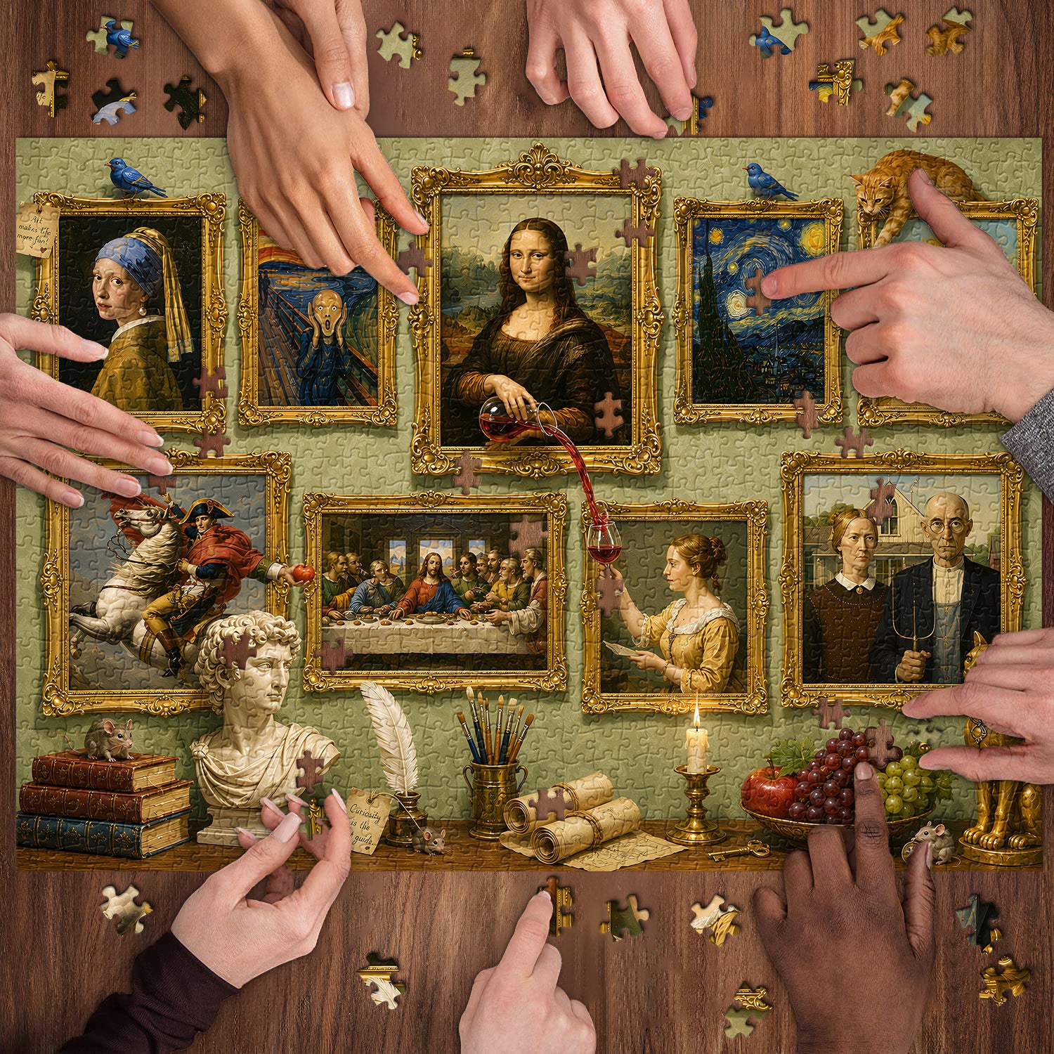 After Hours at the Museum Jigsaw Puzzle 1000 Pieces