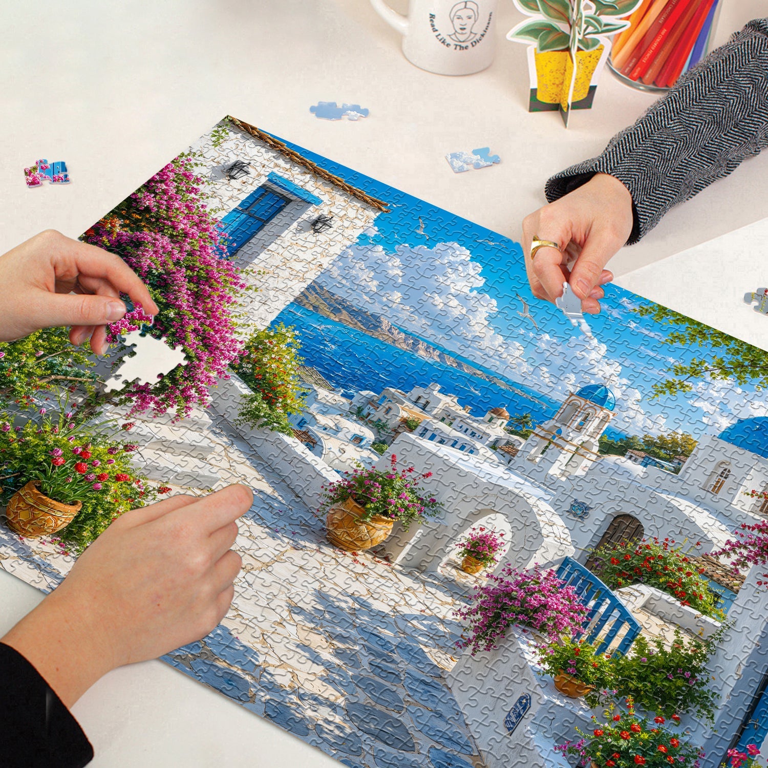 Puzzle Sueño Egeo 1000 Piezas