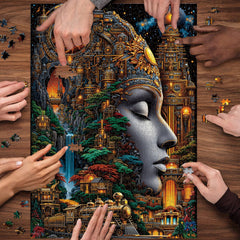 Dreamscape City Jigsaw Puzzle 1000 Pieces
