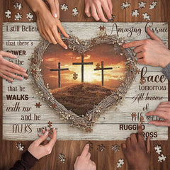 LOVE CROSS PUBLIP DE JIGSAW 1000 PIÈCES