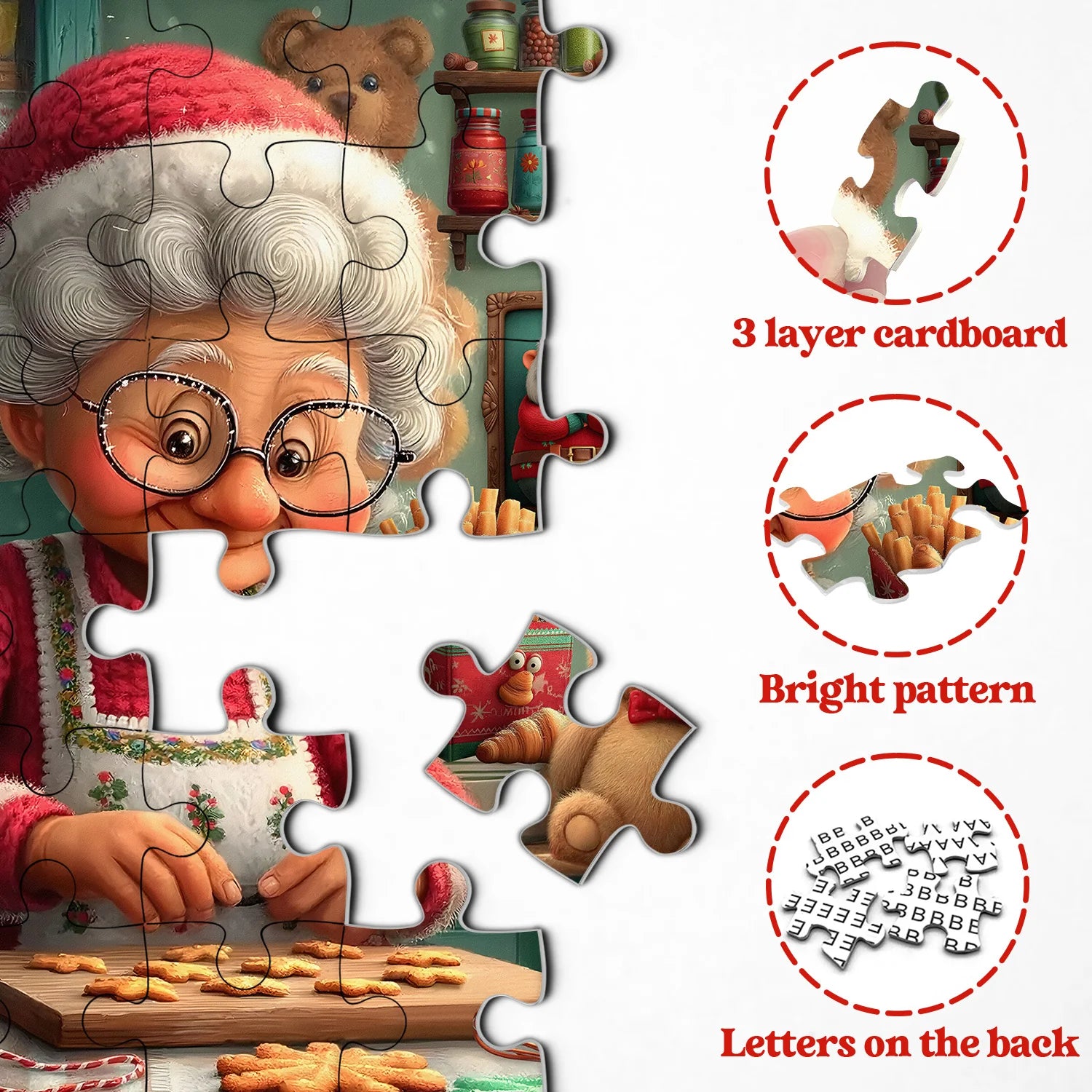 Pun puzzle da puzzle da cucina della nonna 1000