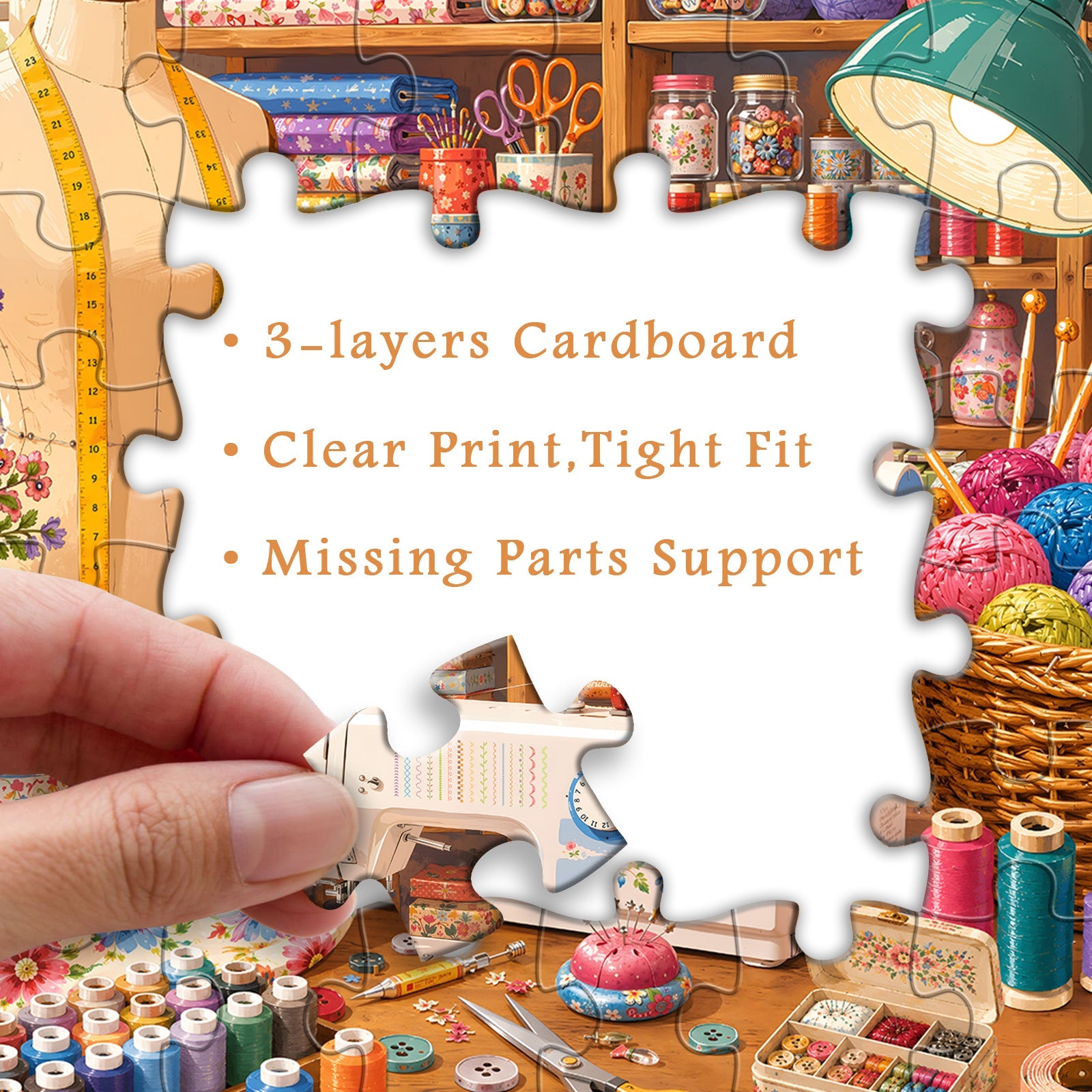Crafting Corner  Jigsaw Puzzle  1000 Piece