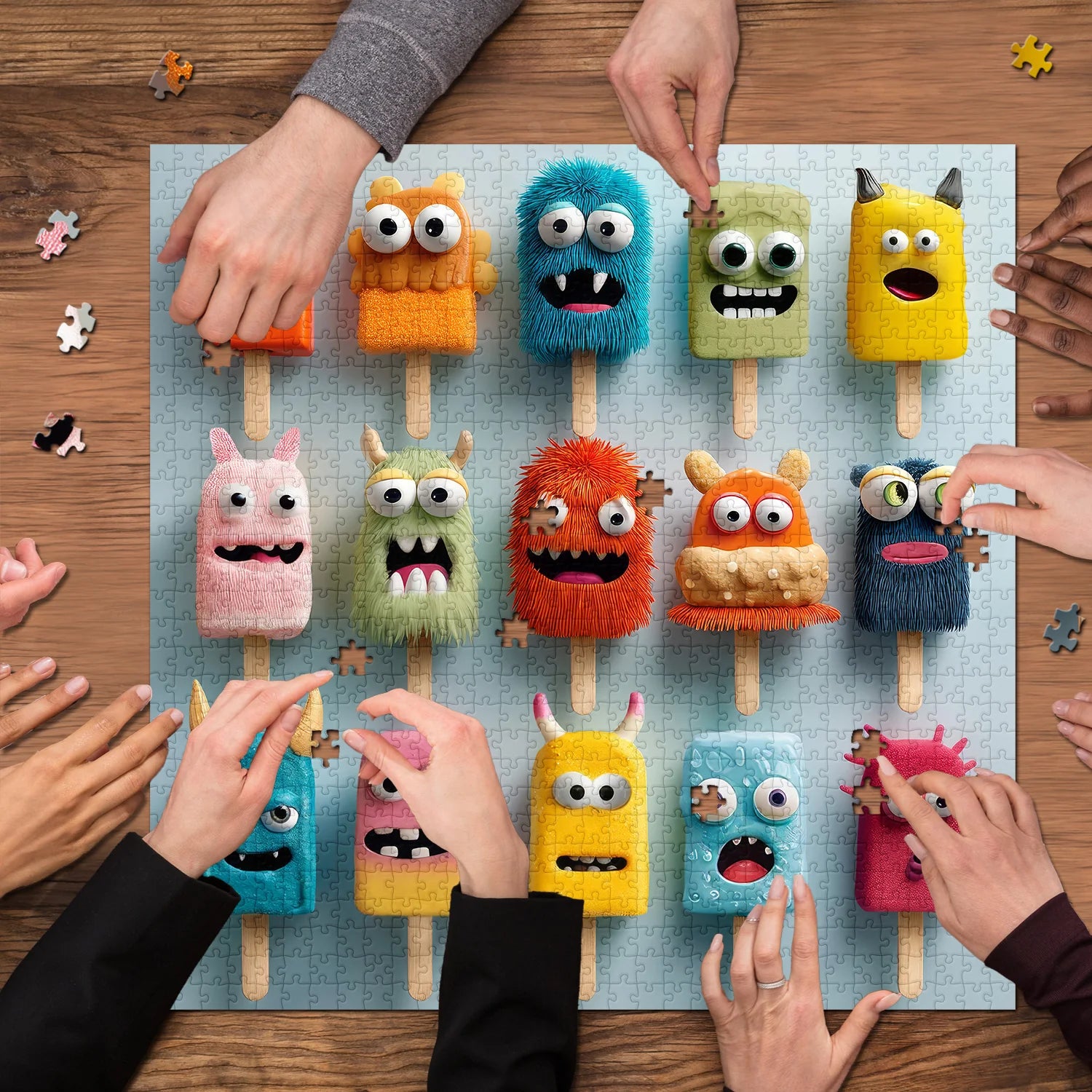 Monster Pops Jigsaw Puzzle 1000 Pieces