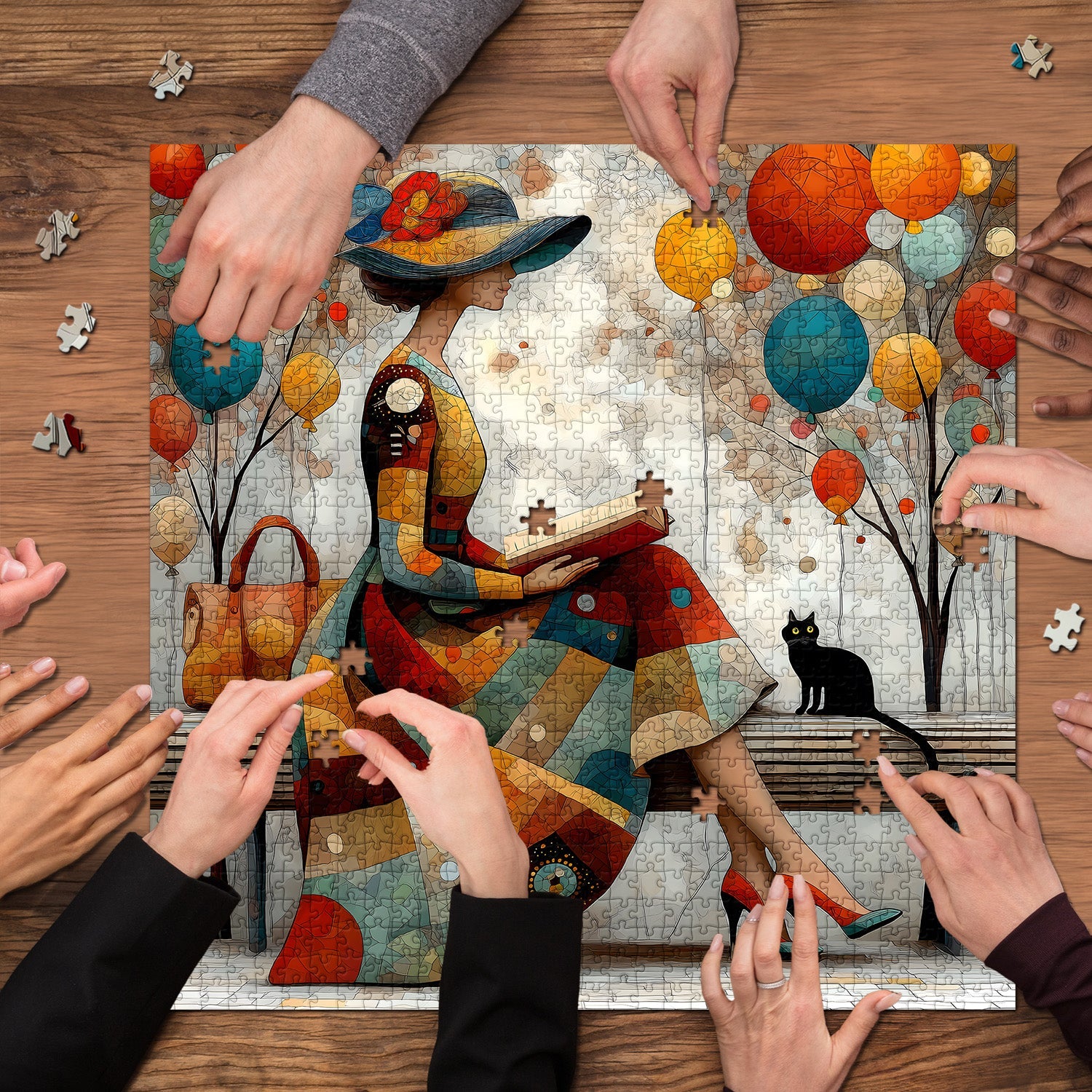 Quiet Reading Time Jigsaw Puzzle 1000 Pieces