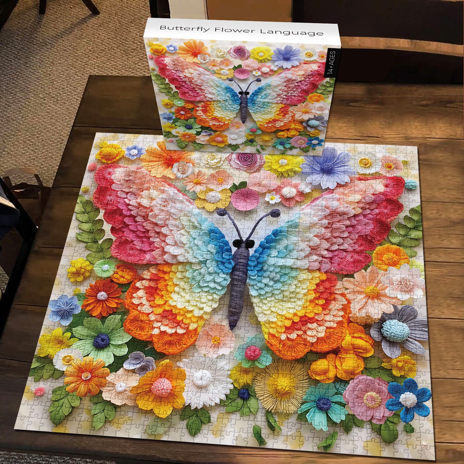 Butterfly Language Puzzle 1000 pièces