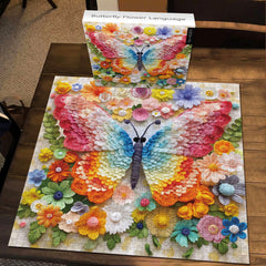 Butterfly Language Puzzle 1000 pièces