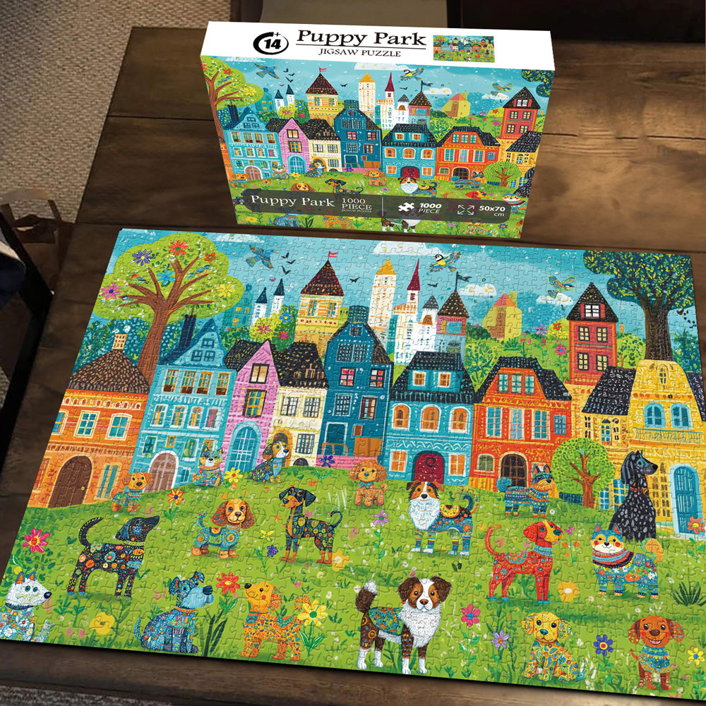 Puppy Park Jigsaw Puzzles 1000 Pieces