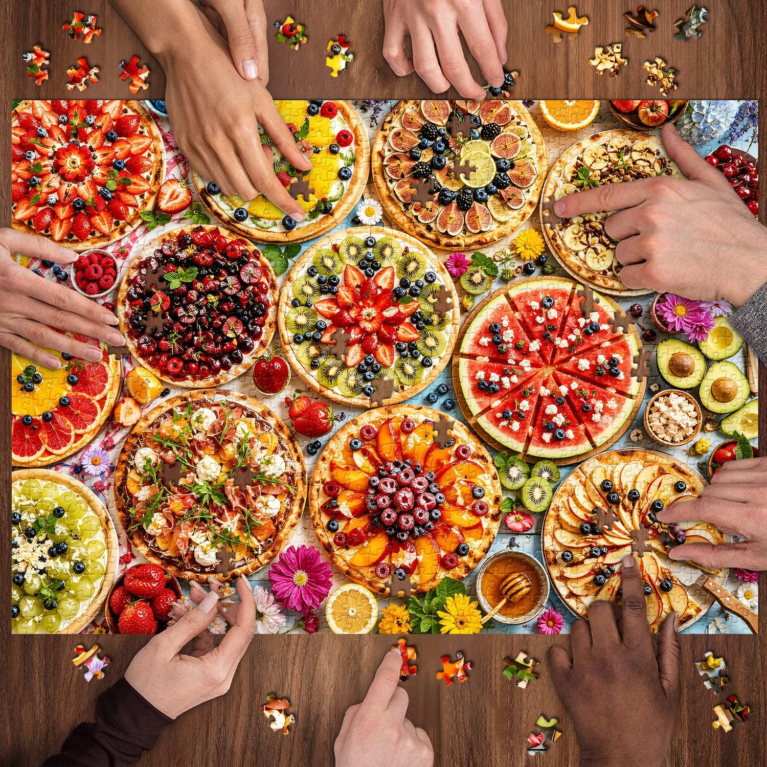 Fruit Platter Jigsaw Puzzle 1000 Pieces